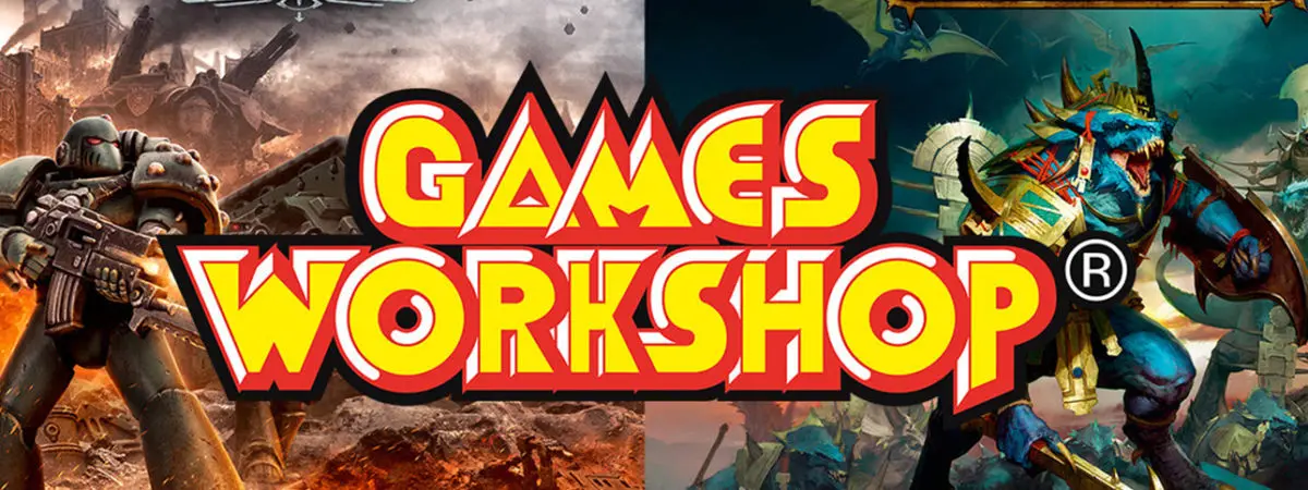 games-workshop-logo-with-warhammer-game-covers-in-background