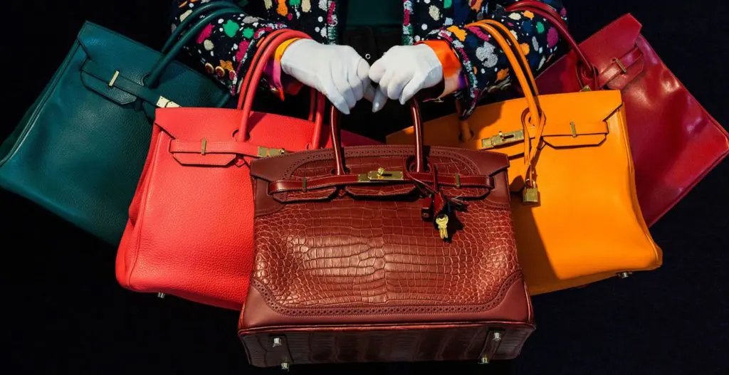 Hermès Birkin táskák a képen