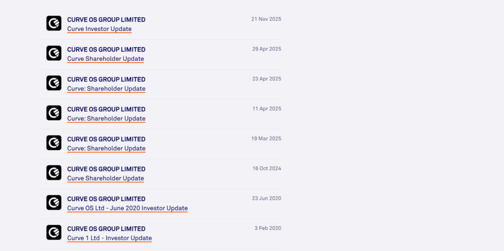Crowdcube, a Curve nem adott túl sok infót a befektetőknek...
