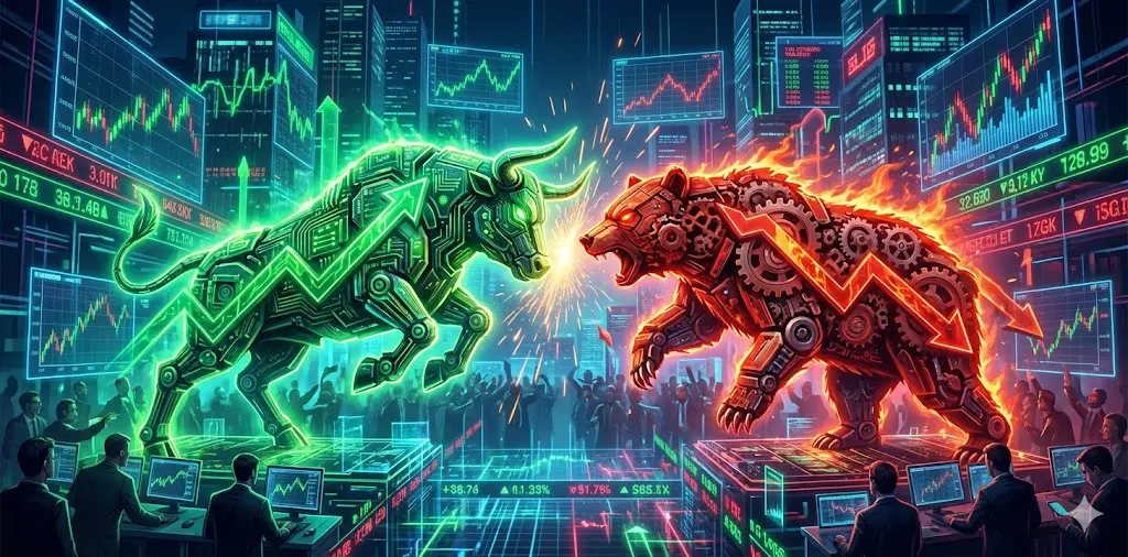 Ki győz, a medvék vagy a bikák?