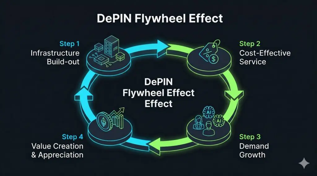 DePIN flywheel effect